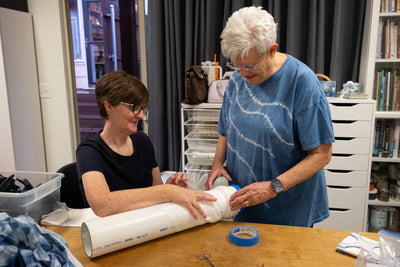 A short note about Moda Fabrics and Shibori