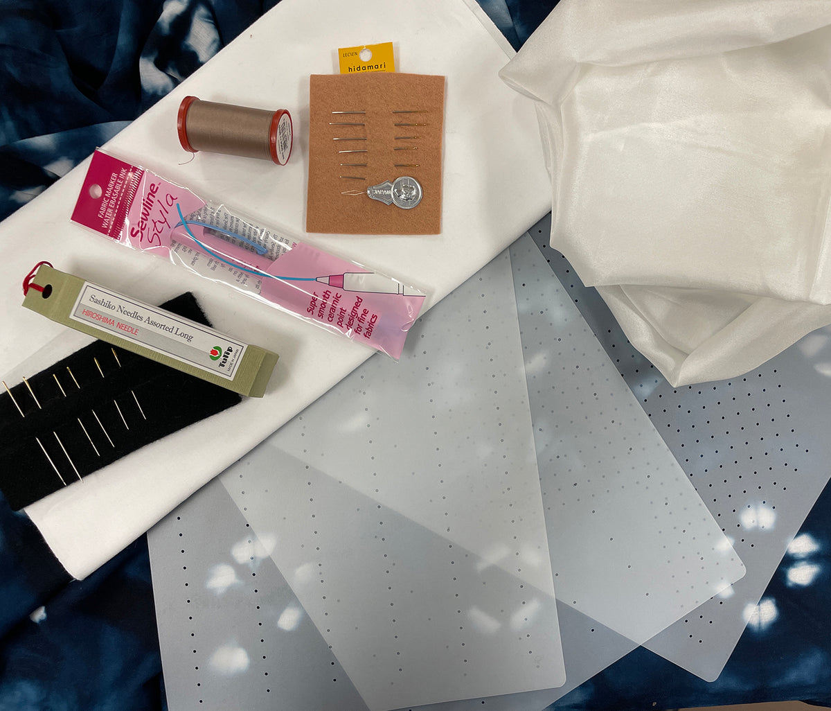Stitched Shibori Class Kit – Debbie Maddy